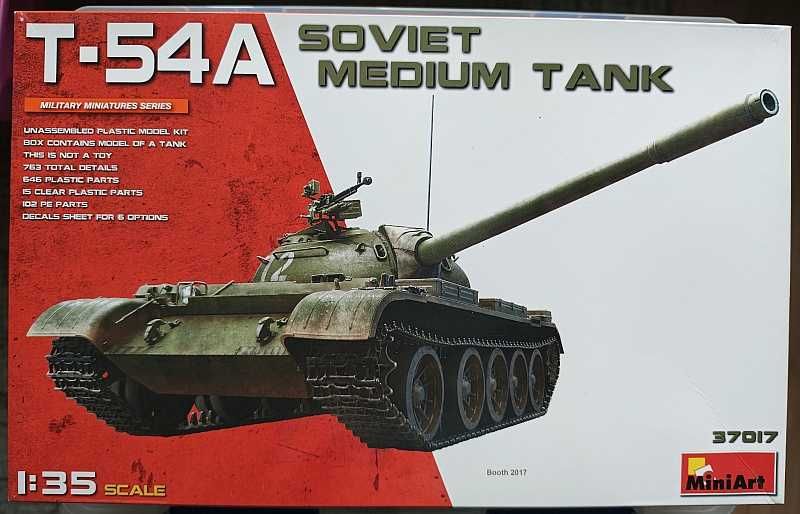 Czołg T-54A 1/35 MiniArt 37017