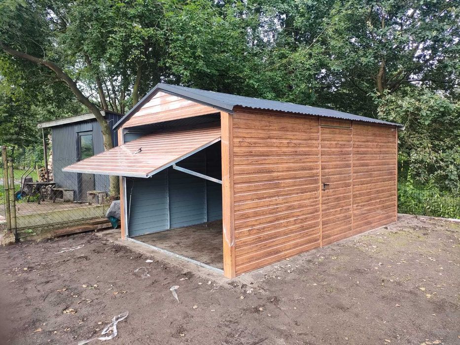 Garaż blaszany 3x5 Garaż blaszak na budowe wymiar Schowek 2x3 5x7 6x5