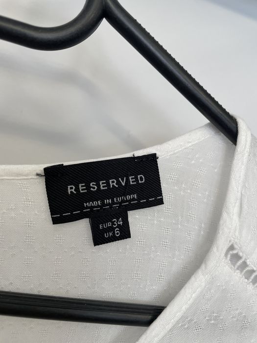 Biała koszula bluzka Reserved r.34