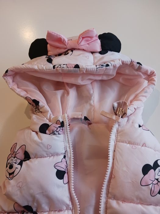 Kamizelka puchowa, rozm. 80, Disney baby