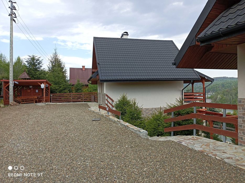 Domek  w Bieszczadach z widokiem nad Solinę