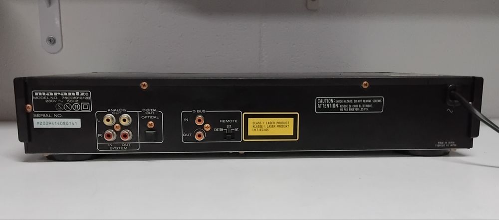 MARANTZ leitor de CD-1010