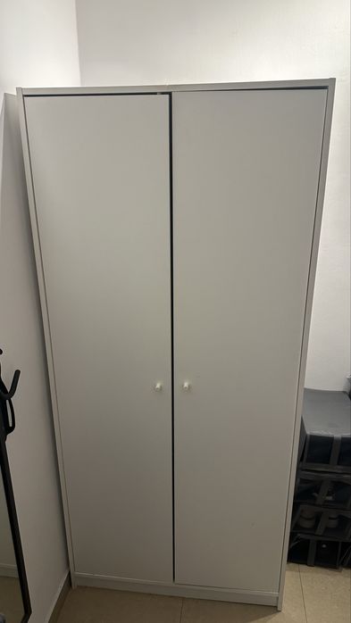 Szafa IKEA KLEPPSTAD 2 drzwi biała