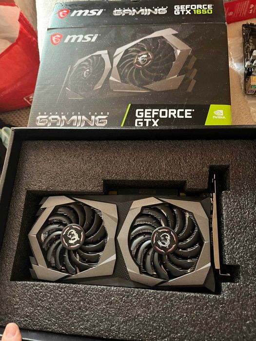 Відеокарта MSI GeForce GTX 1650 Gaming X