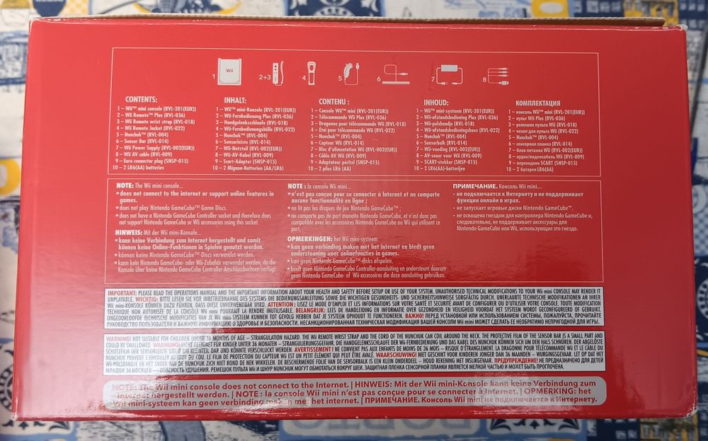 Conjunto Nintendo Wii Mini