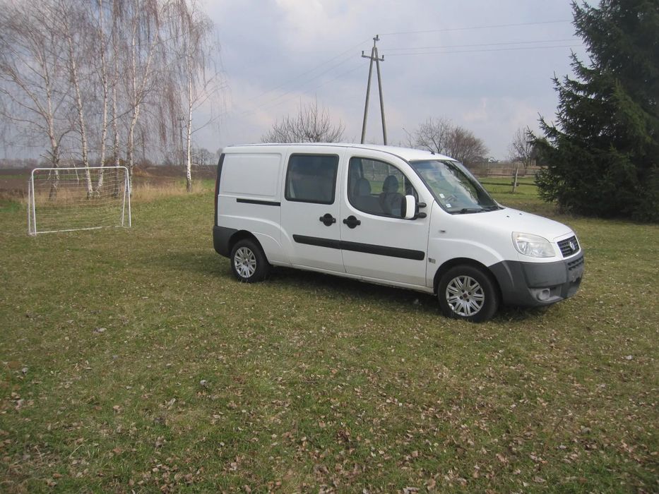 Fiat doblo max  2.0 multijet 5 osobowy zero rdzy orginalny przebieg