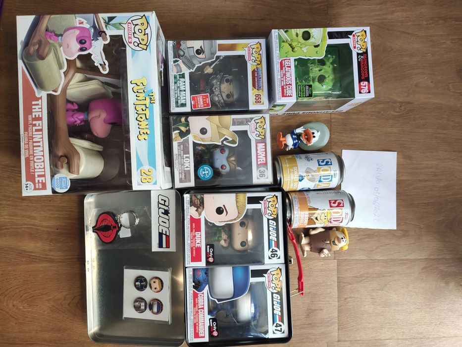 Funko Pop GI Joe Soda e vario
