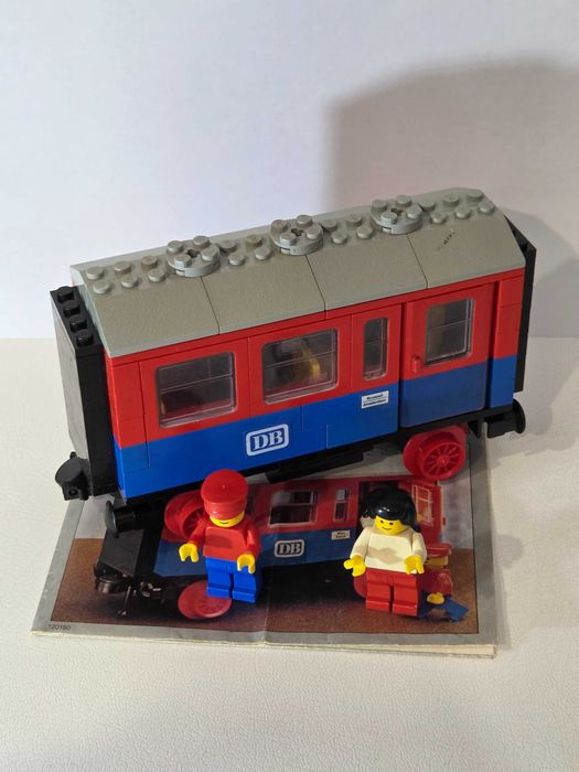 Lego 7818 Passenger Carriage Wagon Pasażerski Pociag City Town