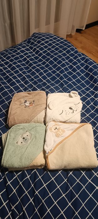 Ręczniki z kapturkiem dla noworodka