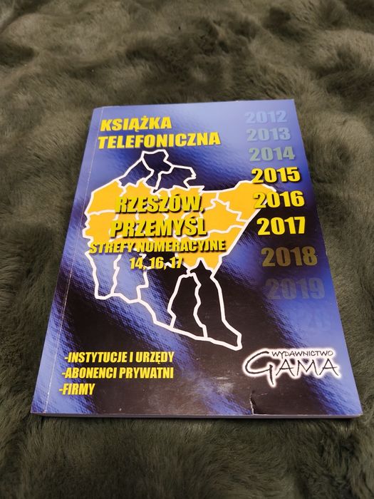 Książka telefoniczna Rzeszów Przemyśl 2015–2017