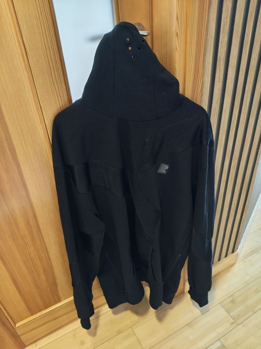 Męska Bluza Rocksmith Ninja Balaclava Hoodie | Rozmiar 3XL | Czarna | Techwear / Gorpcore