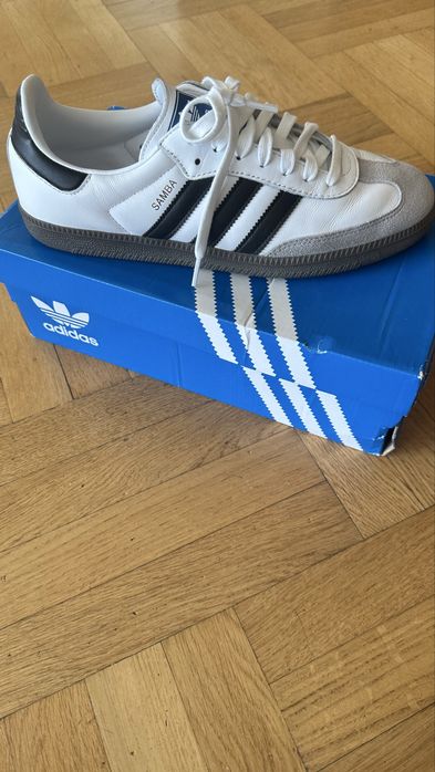 Adidas samba білі