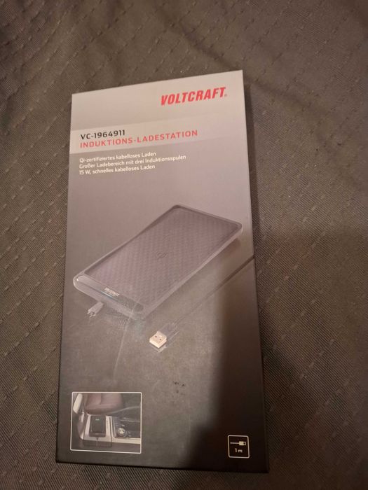 Ładowarka indukcyjna Voltcraft VC-196491 nowa