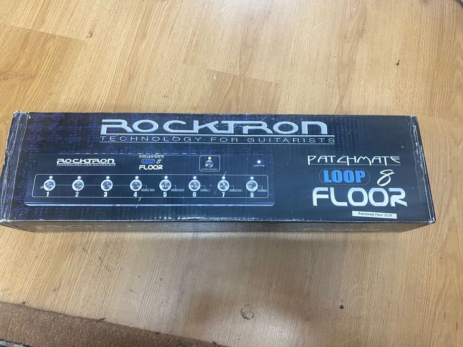 Looper- rocktron patchmate loop 8