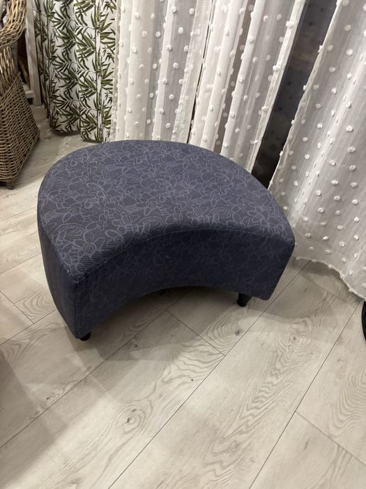 Pufa owalna granatowa 80/40