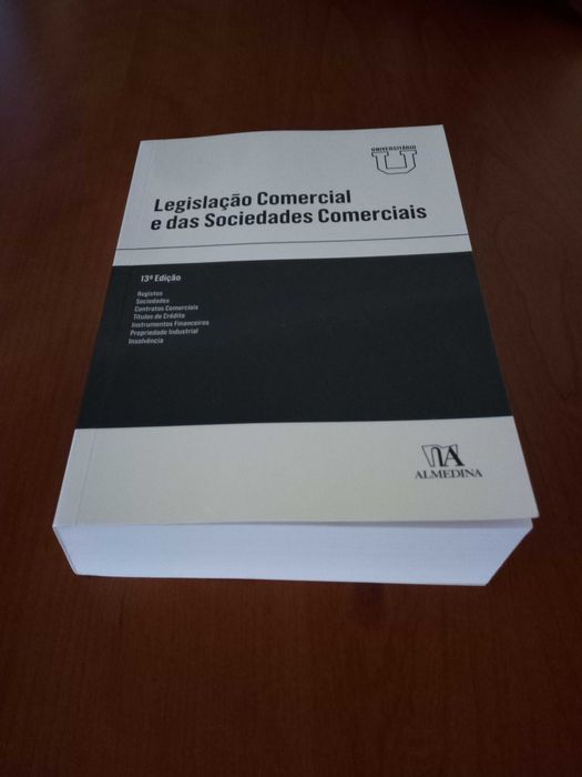 Livro Legislação Comercial e Sociedades Comerciais