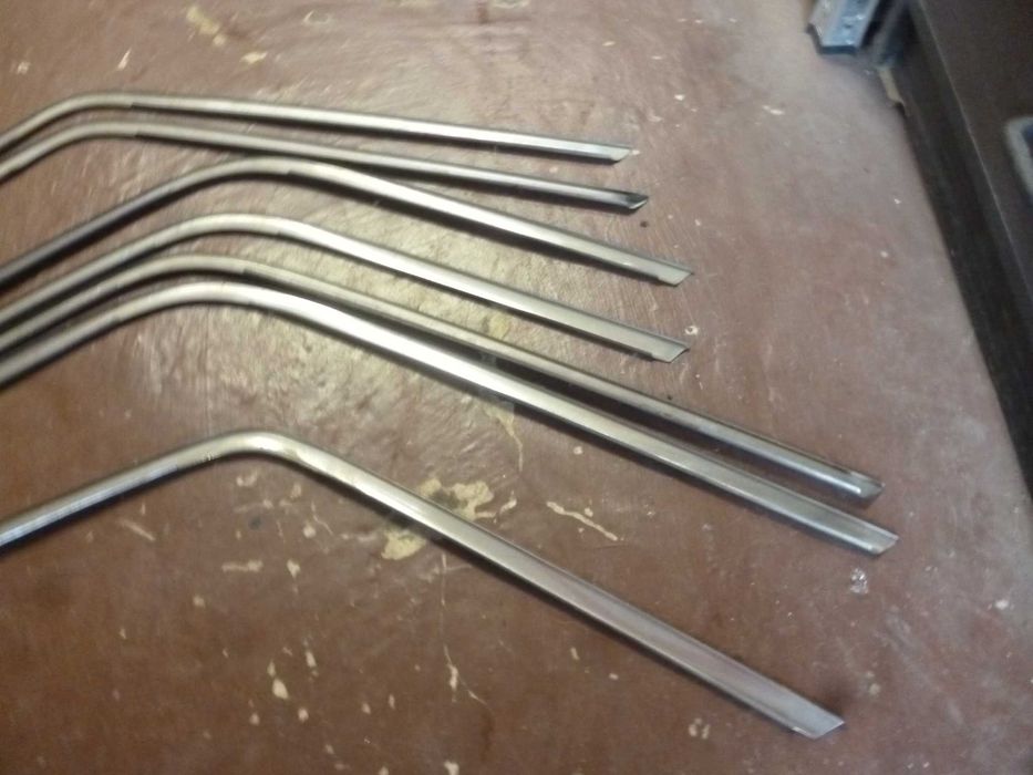 Fiat 125p Fso listwy ramki drzwi Tył