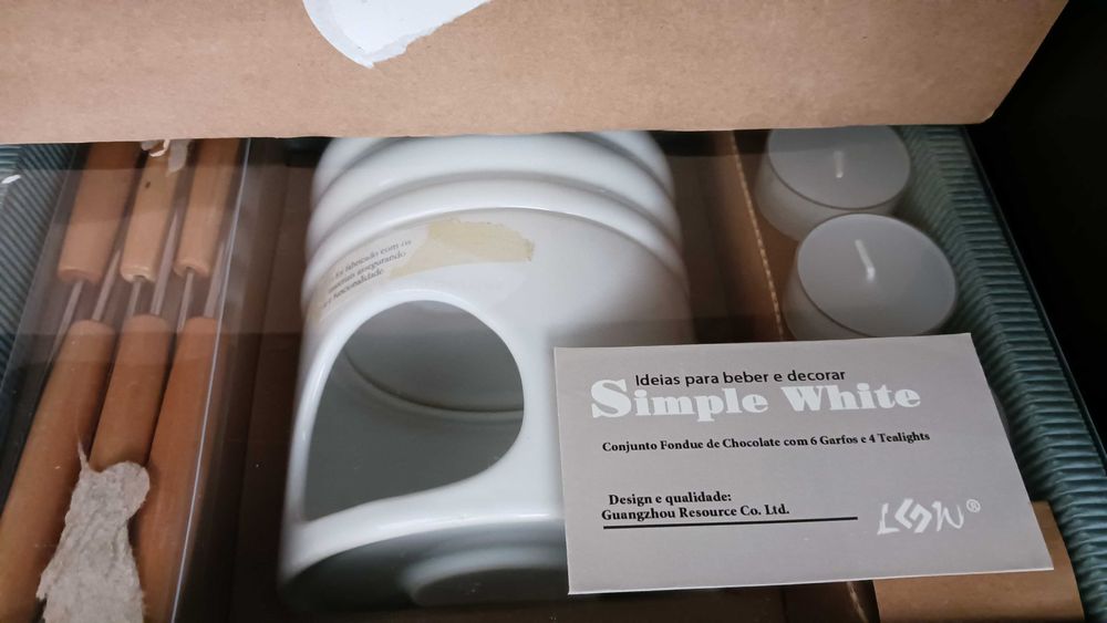 Conjunto para fondue