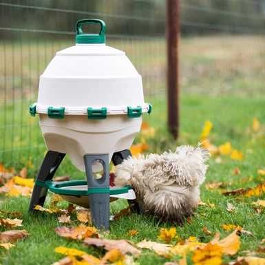 Poidło dla kur syfonowe na nóżkach zasobnik 25 l OPTIMUS