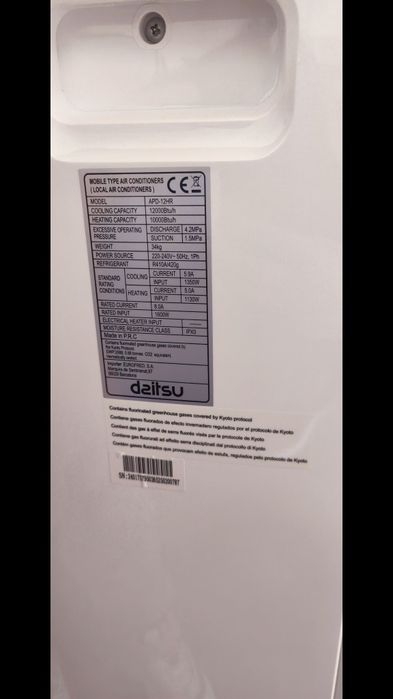 Ar condicionado Portátil 12.000BTU