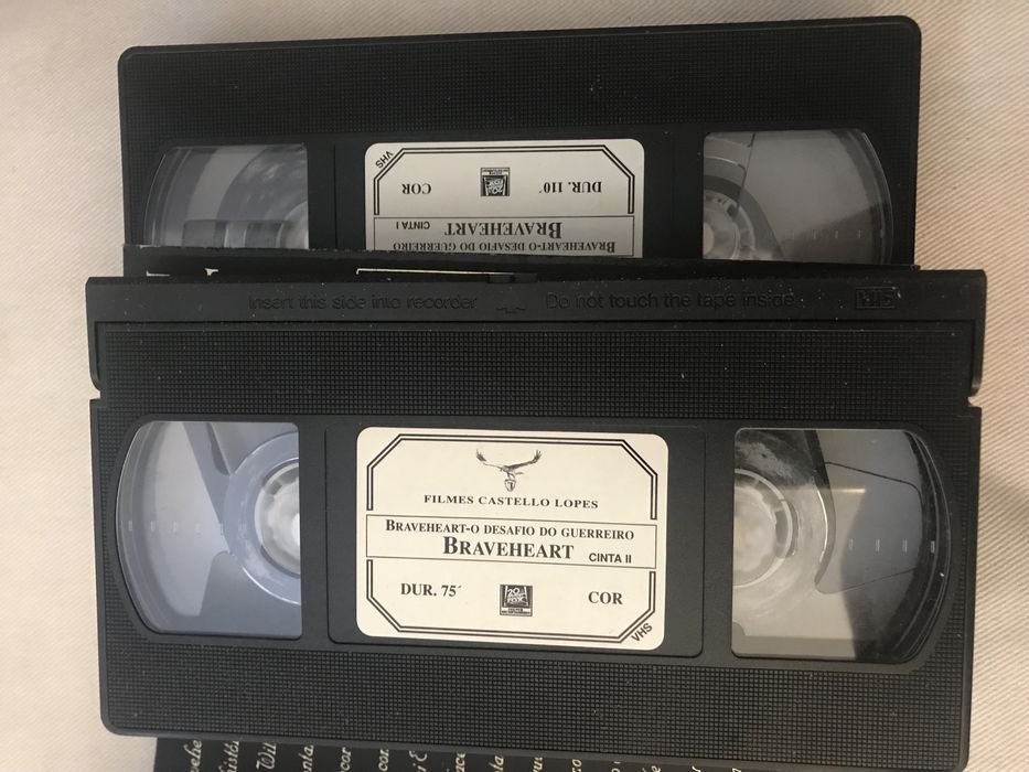 Vhs Braveheart com Mel Gibson