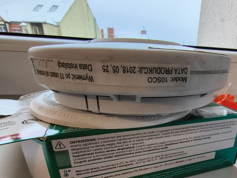 Czujnik czadu i dymu KIDDE !! Gwarancja !!