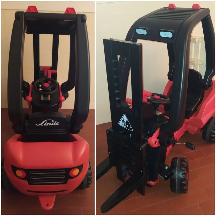 Empilhadora a pedais "Linde"