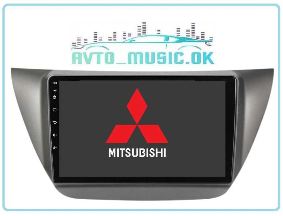 Магнітола Mitsubishi Lancer IХ Android, Qled, GPS, USB, 4G, CarPlay!