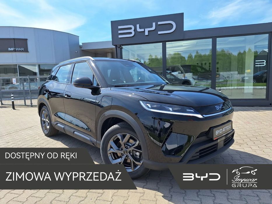 BYD Atto 2 Zasięg 312 km / Kamera 360 / ekran 12,8 '' / CarPlay i Android Auto