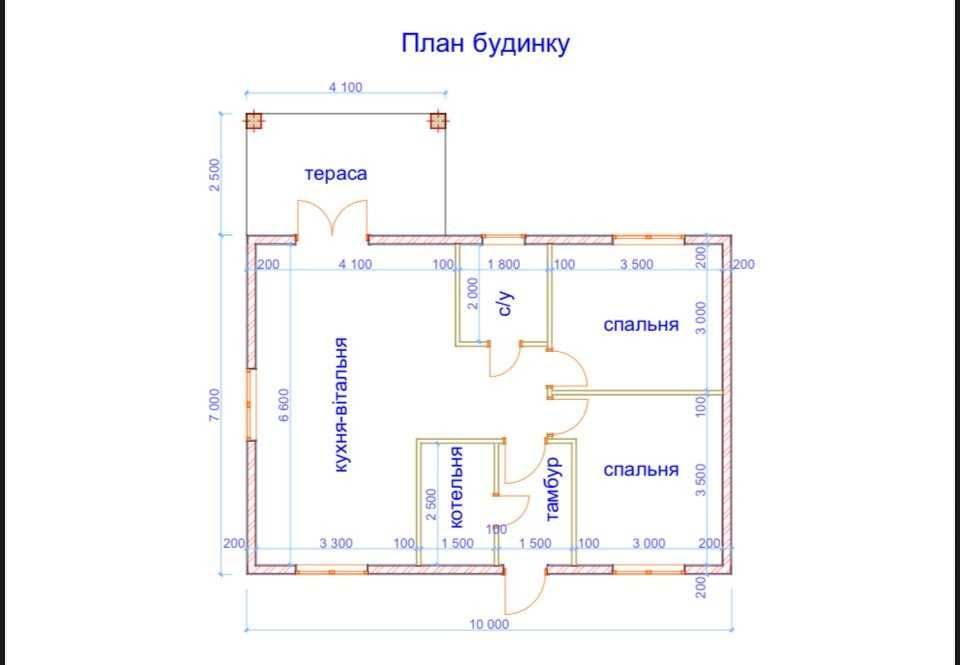 Новий БУДИНОК 65кв.м на 5 сотках з БАЗОВИМ ремонтом-від ЗАБУДОВНИКА