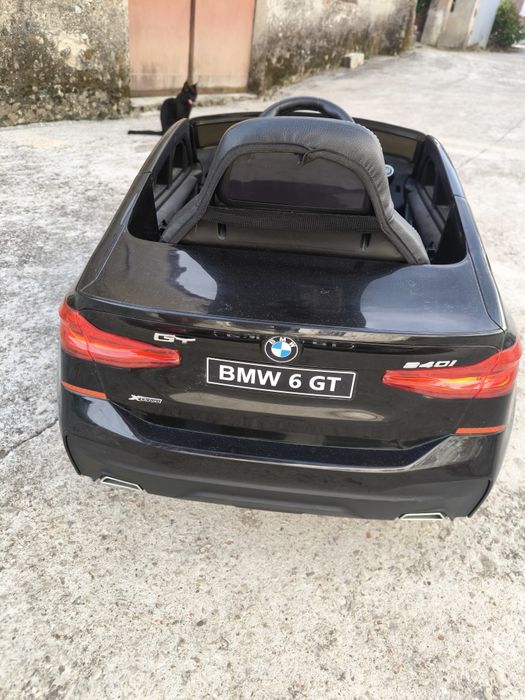 Carro Elétrico Infantil BMW 6 GT – Preto
