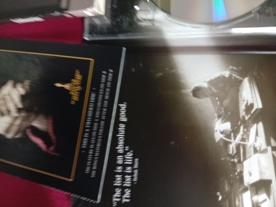 Dvd a lista de Schindler