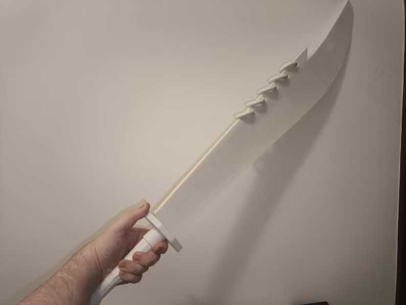 Metin2 Espada Lua Cheia - arma para prop/cosplay