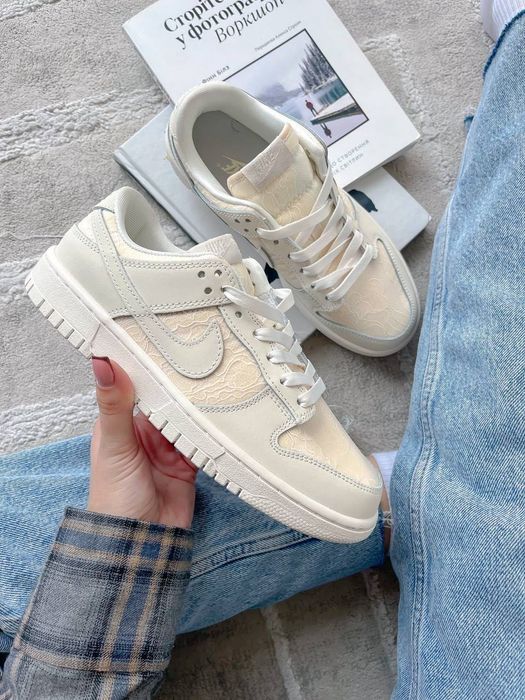 ПРЕМІУМ ЯКІСТЬ! Nike Dunk Low WMNS “Lace Pack – Regal Beige” 36 - 41