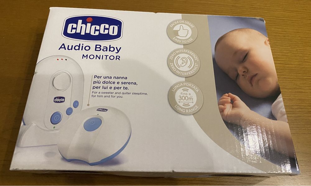 Intercomunicador Chicco Bebe Audio - Novo/Selado