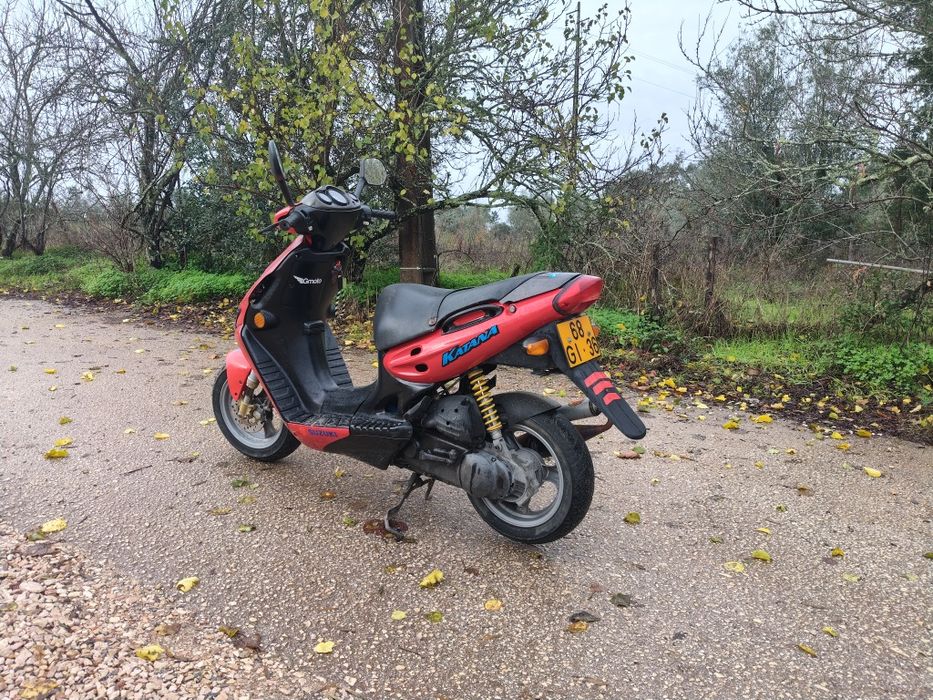 Suzuki katana 
Pintada de novo
Cilindro e piston novo Polini
Em