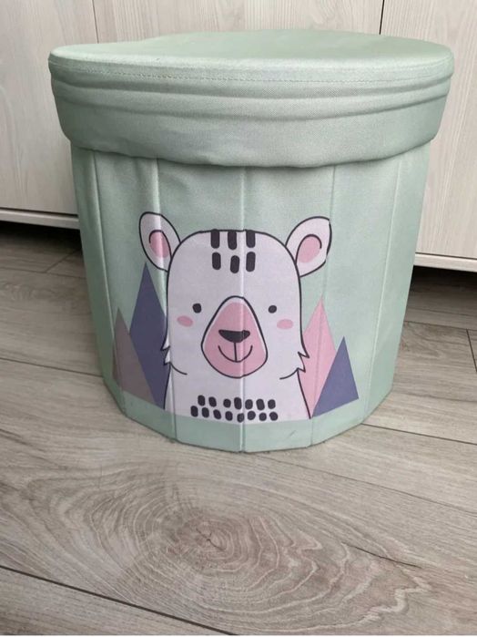 Складний Пуф дитячий з місцем для зберігання іграшок