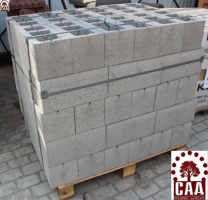 Щебнеблок, шлакоблок, блок бетонний