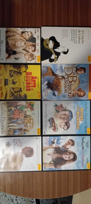 Filmes Dvd Grandes Produções da ZON Audiovisuais.