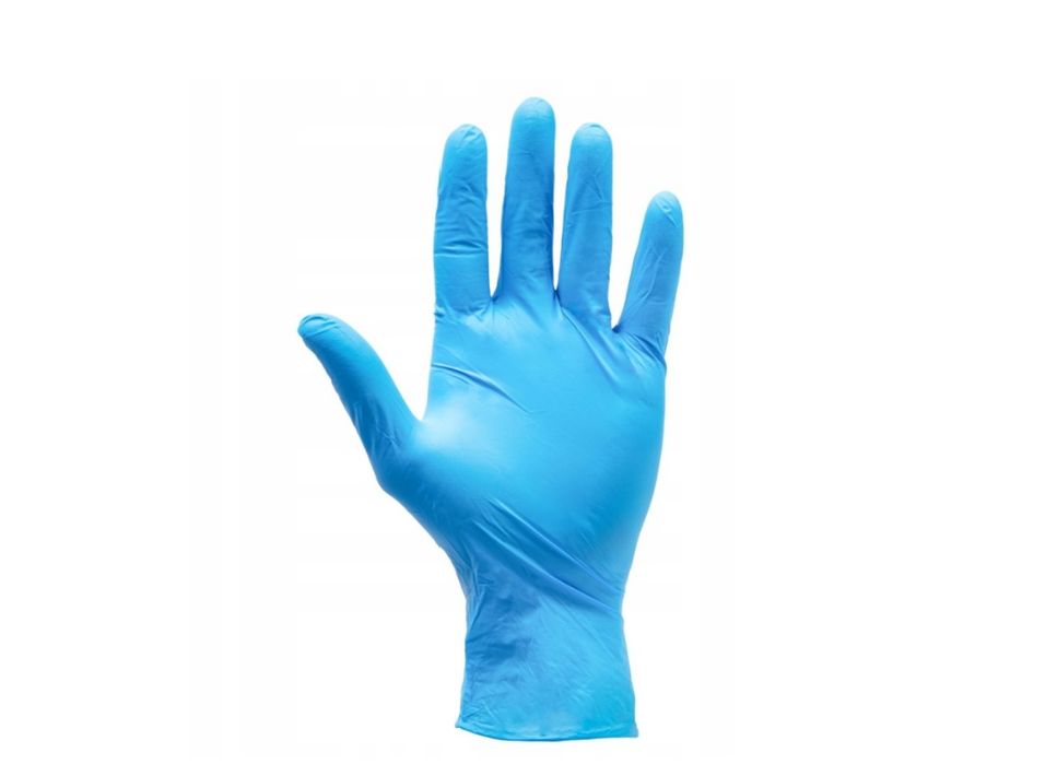 Rękawiczki nitrylowe bezpudrowe VELO S 100 szt