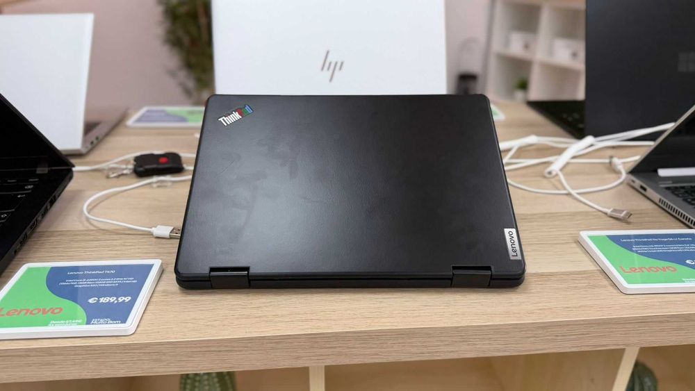 Lenovo ThinkPad 11e Yoga Gen6 | m3 8ª Geração | 11.6'' HD Touch | 8GB Ram | 256GB SSD | Garantia 18 Meses