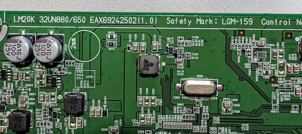 Новий Main Board EAX69242502 (1.0) для монітора LG 32UN88A запчастини