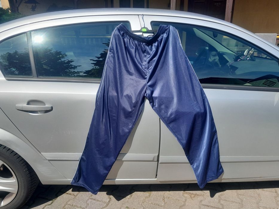 spodnie dresowe dresy sztuczne męskie XXL długość 110 cm (stan bardzo dobry)