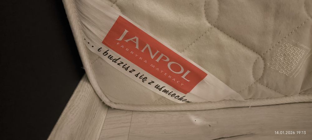 Materac 160x200 Janpol Twardy