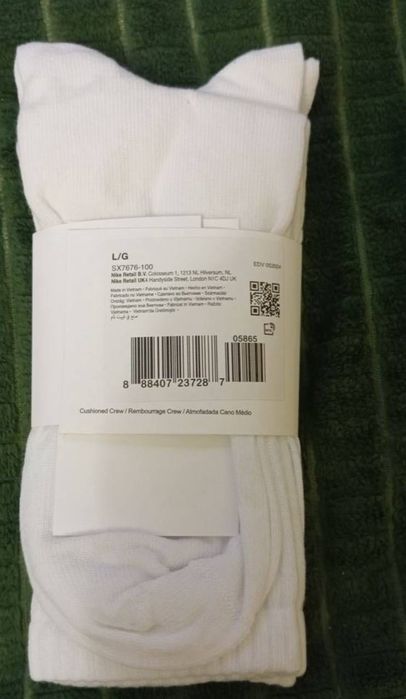 Носки nike , упаковка 3 пари , оригінал розмір M (38-42)