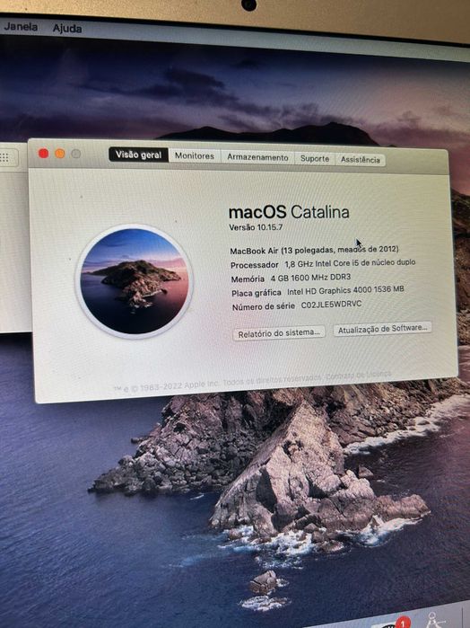 Macbook Air 13" A1466 i5