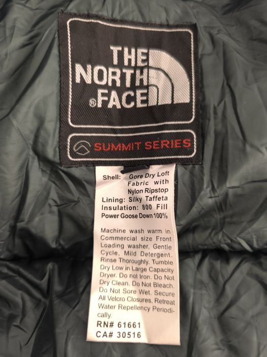 Kurtka Puchowa The North Face summit 100% puch xl