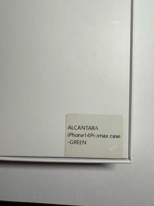 Case na Iphone 14 ProMax z alkanatry Nobleskin zielony