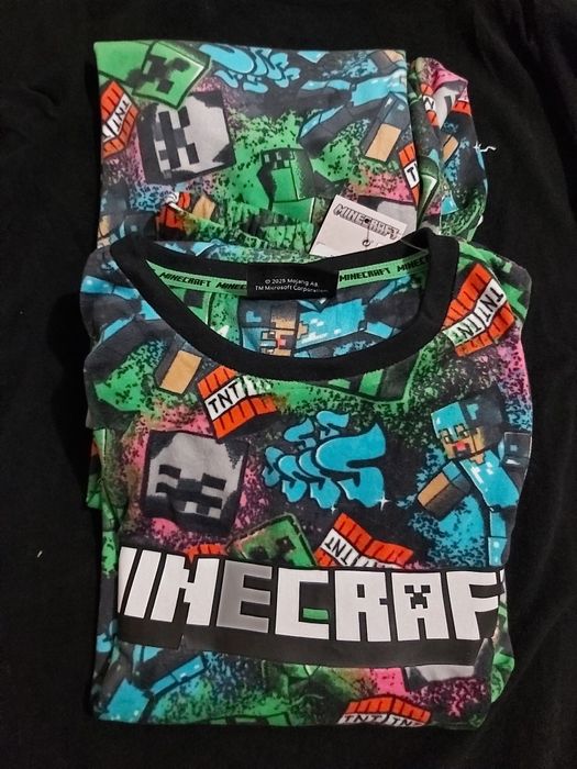 Piżama chłopięca, piżama Minecraft 164
