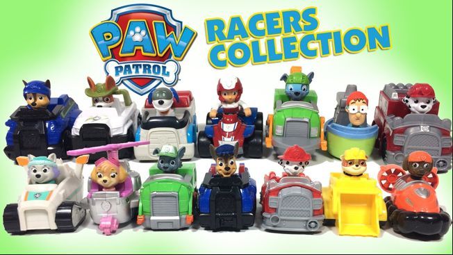 Veículos Básicos (Racers) Originais da Patrulha Pata / PAW Patrol